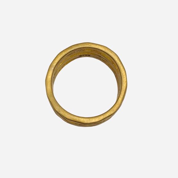 Premier Designs "Down To The Wire" Matte Ring Size 10.5 - Picture 5 of 6